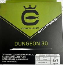 Cortland Galloup Series Fly Line WF6/7 30 ft cabeza 230 gr. Tipo 6 línea de mosca de hundimiento
