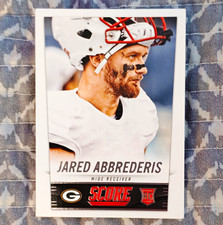 SCORE 2014 Score Jared Abbrederis Green Bay Packers #1 Rookie Card. rookie card picture