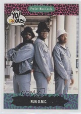 1991 Pro Set MusiCards Yo! MTV Raps Run-DMC #69 0ru6