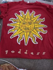 Vintage 90s Mountain Goddess Sun Nightgown Red Size One Fits All