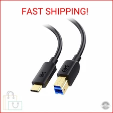 Cable Matters USB C to USB B 3.0 Cable - 3.3ft, USBB to USBC Cable with Type-B 3
