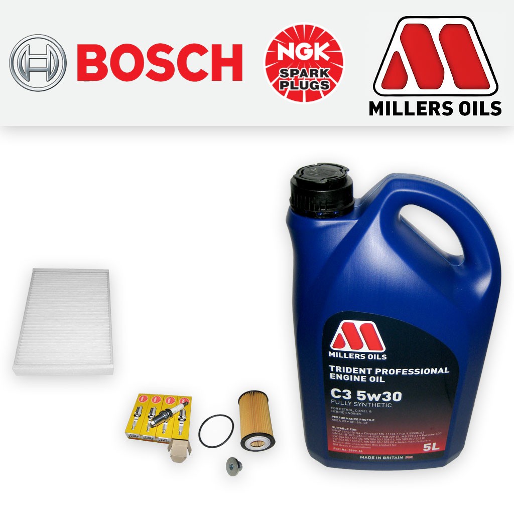 SERVICE KIT for VAUXHALL ASTRA H MK5 1.6 16V Z16XER OIL CABIN FILTERS PLUGS +OIL