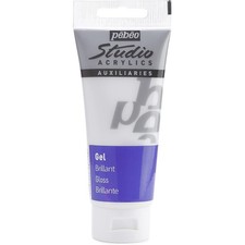 Médium - Gel - Brillant - Peinture acrylique - Pébéo Studio Acrylics - 100ml