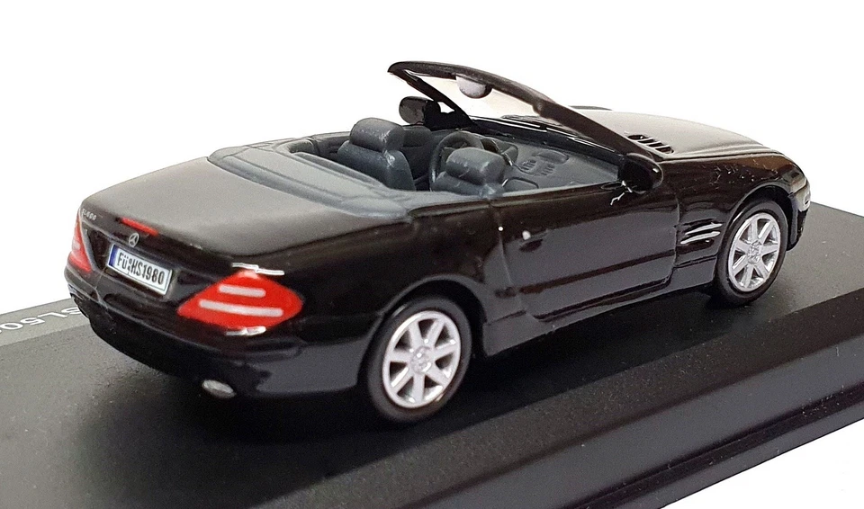 High Speed 1/64 Scale 64KFB1S - Mercedes Benz SL500 - Black - Image 2 of 4