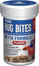 Color Enhancing Fish Food Flakes for Betta and Small Fish by Bug Bites