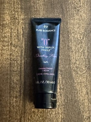 Pure Romance  O  w/ Triplex Tingle Enhancement Cream in Strawberry Kiwi