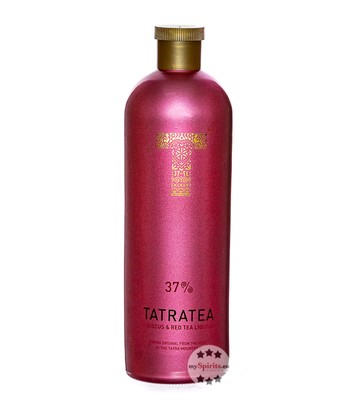 Tatratea 37 Hibiscus & Red Tea Liqueur / 37 % Vol. / 0,7 Liter-Flasche