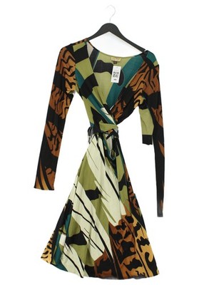 issa london Midikleid Wickeloptik UK10 in Multi