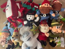 Lot of 12 CVS 2000 Rudolph The Red Nosed Reindeer / Misfit Toy Plush Stuffins
