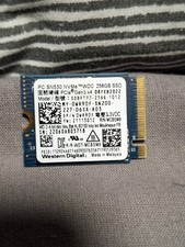 Western Digital SN530 256GB SSD NVMe PCIe Gen3 x4 M.2 2230 30mm WD SDBPTPZ-256G