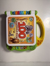Leap Frog Learning 100 Animals Book English Spanish Interactive Tested 2020 B1