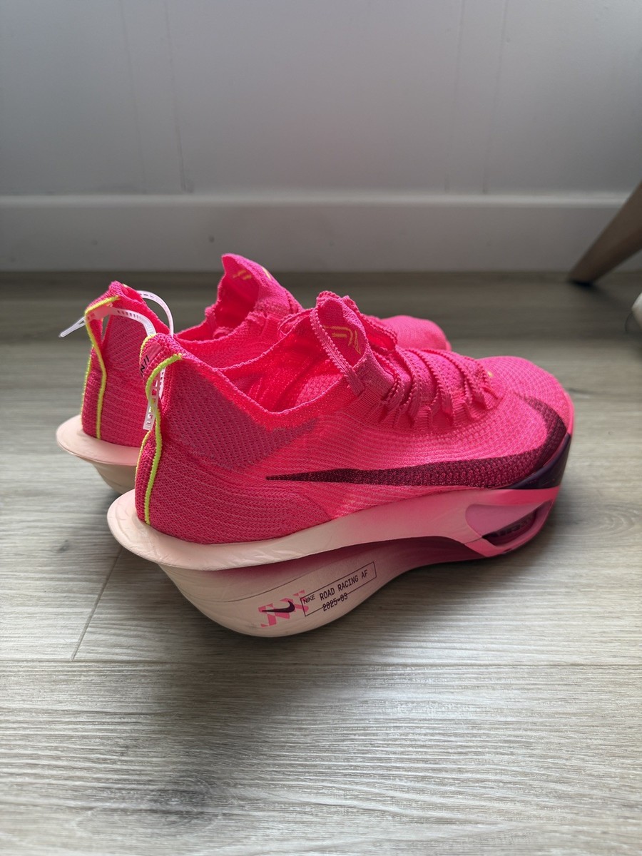 NIKE AIR ZOOM ALPHAFLY NEXT% 3 WOMENS SIZE 11.5 HYPER PINK