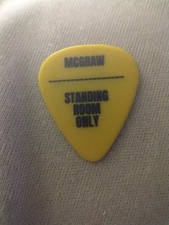 TIM MCGRAW  #3     /   2002     /  TOUR  GUITAR PICK