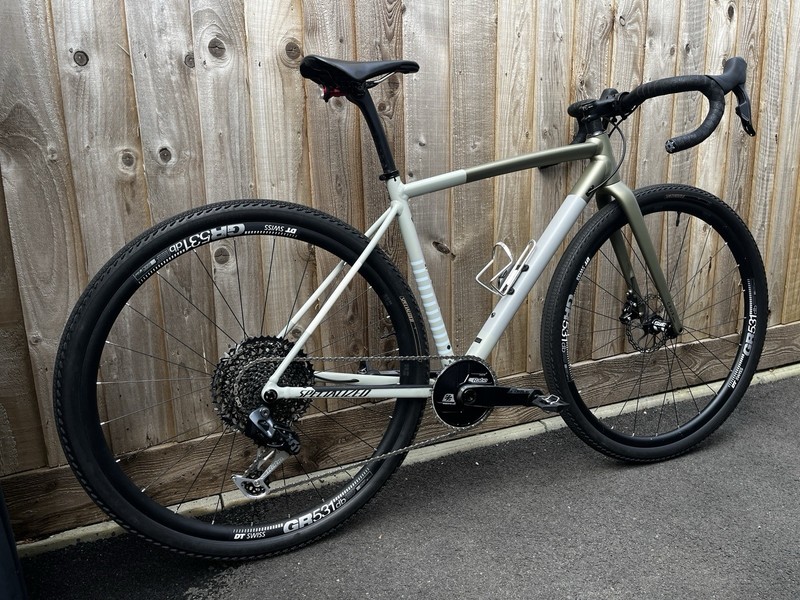 Specialized Crux DSW 52cm Gravel Bike Custom Build SRAM AXS Force X01 DT Swiss