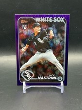 2024 Topps Update Series - Nick Nastrini #US225 Purple Holo Foilboard /799 (RC)