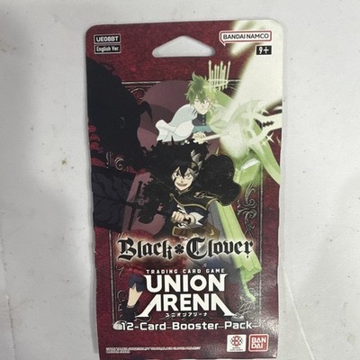 Union Arena - Black Clover - 12 card booster pack - English-New Factory Sealed