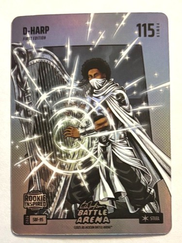 2026 Bo Jackson Battle Arena Update D-Harp SILVER Foil SBF-95 Dylan Harper
