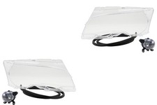 Scheinwerfer Set Glas passend für BMW 3er E46 04/99-03/03wa. L & R + Nebel