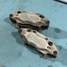 2005-2012 Acura Rl Front Left Right 4-piston Brake Calipers Pair
