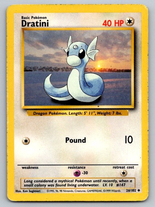 Dratini Base Set 026/102 MP