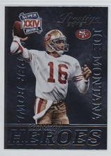 2015 Panini Prestige Super Bowl Heroes Joe Montana #10 HOF dd2