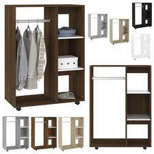 Mobiler offener Kleiderschrank Dielenschrank Garderobe Begehbarer Kleiderregal