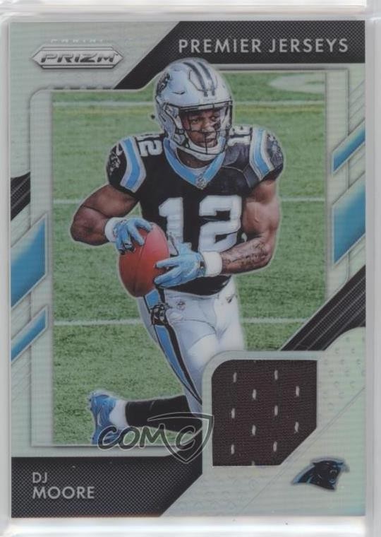 2018 Panini Prizm Prizm Premier Jerseys DJ Moore #PP-7 Rookie RC 06l5