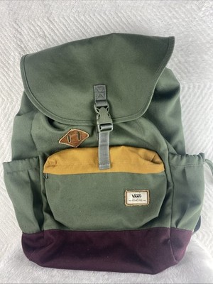 Vans backpack book bag Color Olive