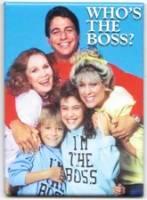 Who's The Boss? TV Series Main Cast Hugging Refrigerator Magnet NEW UNUSED