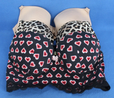 La Senza Auden Adore Me Underwire Padded Push Up Bra Lot Size 34D #H2141