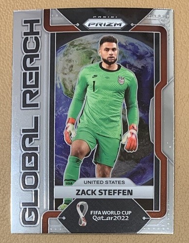 2022 Panini Prizm FIFA World Cup Global Reach ZACK STEFFEN #31 United States - Bild 1 von 2