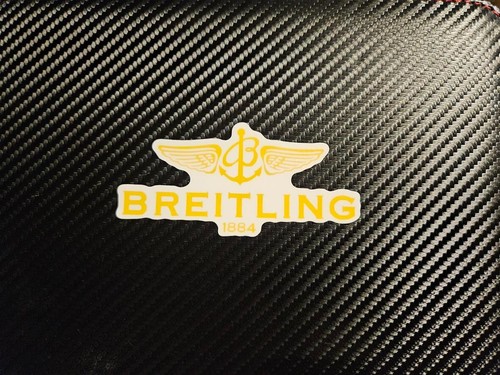 ℬ Breitling Dealer Promotional Sticker Emblem Case Box Badge Decal Swiss - Picture 2 of 6