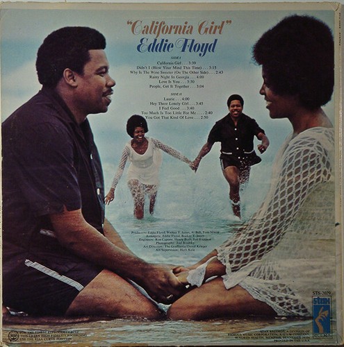 EDDIE FLOYD – California Girl 1969 MONO PROMO LP STAX ORIGINAL - Picture 2 of 2