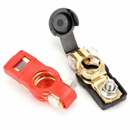 1 Pair Car Caravan Battery Terminals 12V Quick Release Battery Connector Clamps - Picture 4 of 8