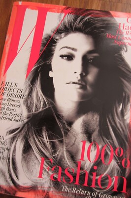 W Magazine 9/2015 GIGI HADID Steven Meisel GIORGIO ARMANI Mert & Marcus LIMA 