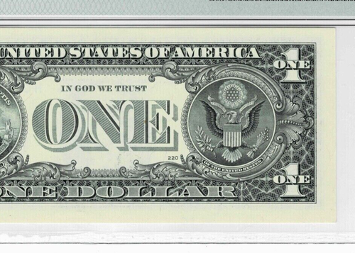 2009 $1 FRN RADAR- St. Louis H* STAR-(KEY NOTE-320K print) PMG AU55--Scarce note - Picture 6 of 6