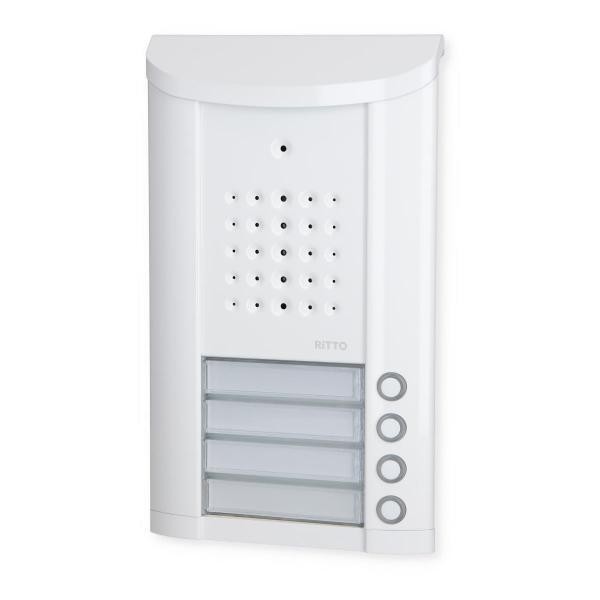 Ritto Entravox Türstation Audio 4 Wohneinheiten weiß (1840470) | eBay
