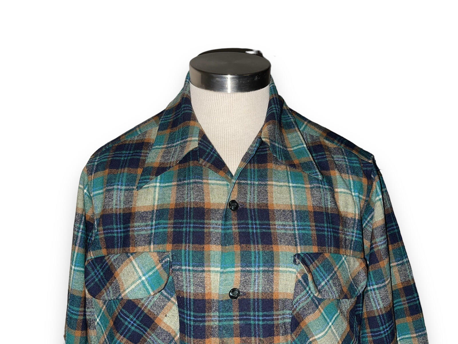 PENDLETON Wool Button-Up Board Shirt Jacket Shack… - image 2