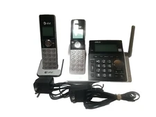 AT&T CL83463 Cordless Phone Digital Answering System with 2 Handsets