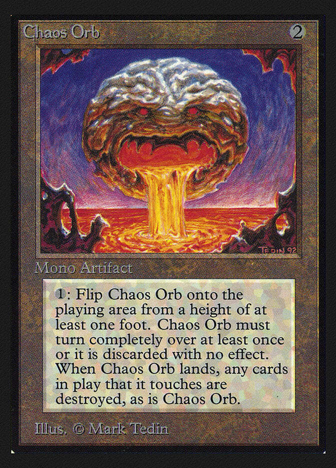 Magic: The Gathering MTG Chaos Orb [Collectors' Edition] Graded