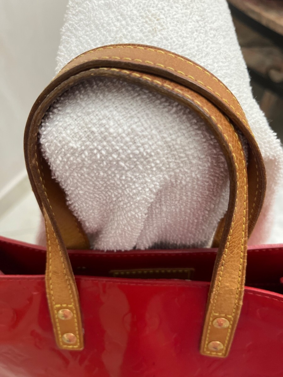 louis vuitton small red vernis patent leather bag | eBay