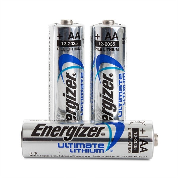 Energizer Ultimate Lithium Long Life AA Battery for Smoke, Heat, & CO