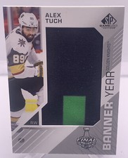 2018-19 Upper Deck Game Used Hockey Alex Tuch Banner Year Patch Vegas Knights