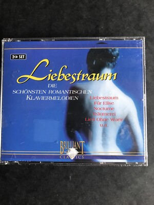 LIEBESTRAUM - DIE SCHÖNSTEN ROMANTISCHEN KLAVIERMELODIEN / 2 CD-SET Neu @J03
