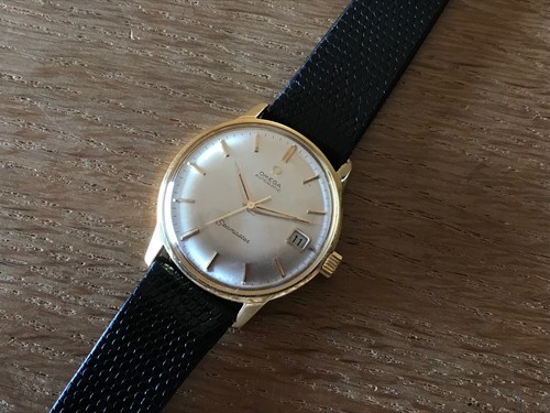 Montre Omega Seamaster Montre-Bracelet - Swiss Vintage Silvery Cadran - - Or 18K - Photo 7/10