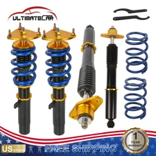 New 4x Coilovers Suspension Struts Shock Kit For 2004-2013 Mazda 3 Adj. Height