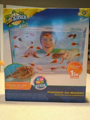 Edu Science Lab ~ Prehistoric Sea Monsters Grow Your Own Triops ~ NEW Sealed! - Picture 1 of 2