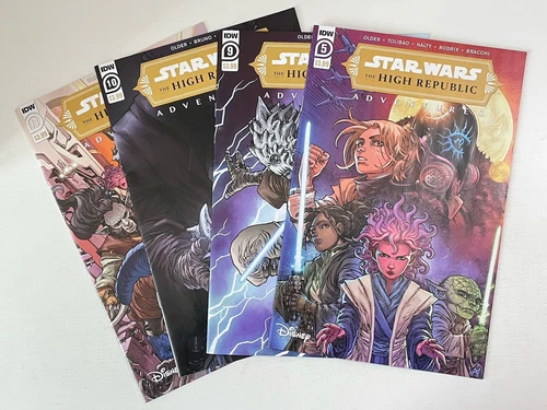 IDW Comics STAR WARS HIGH REPUBLIC ADVENTURES 4 BOOK LOT # 5 9 10 11 VF/NM 2021