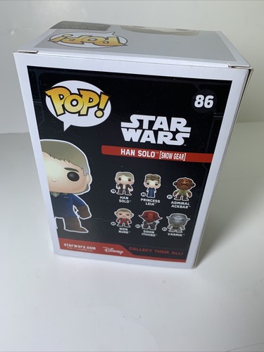 Star Wars Han Solo Funko Pop Snow Gear #86 Vaults Lootcrate Exclusive - Bild 3 von 5