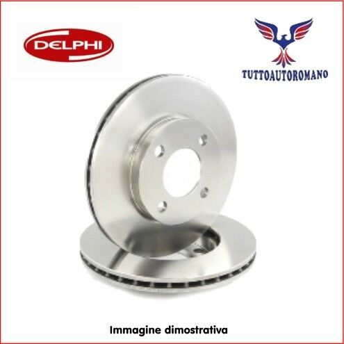 BG4646C Kit coppia dischi freno Delphi Anteriore per INFINITI Q30 MERCEDES CLAS